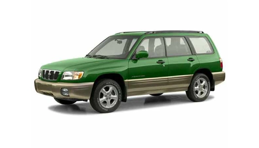Subaru Forester (1997-2002) металева задня  щітка