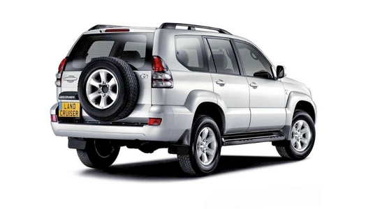 Toyota Land Cruiser Prado 120 (2002-2009) з заднім колесом
