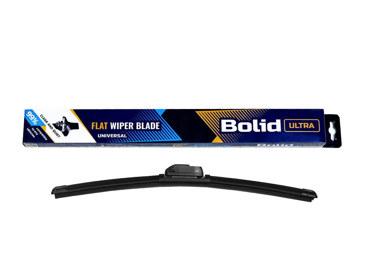 Фото 1 - Комплект щеток для авто Kia K7 2 YG (2016-2021) Бескаркасный дворник BOLID Ultra (650мм) и Бескаркасный дворник BOLID Ultra (450мм)