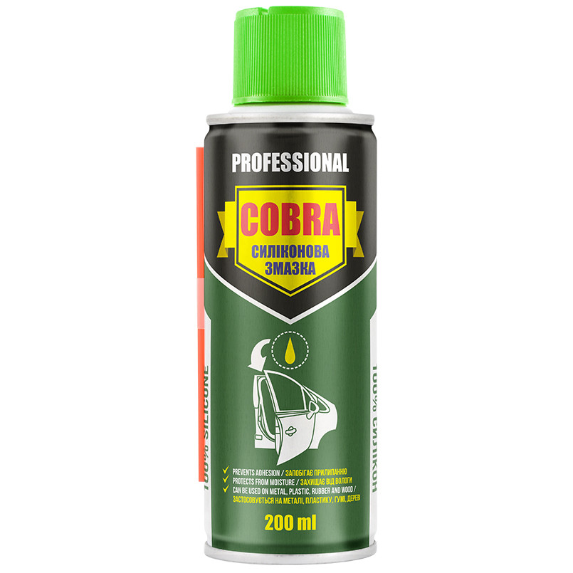 Фото 1 - Силиконовый спрей Cobra 200 ml